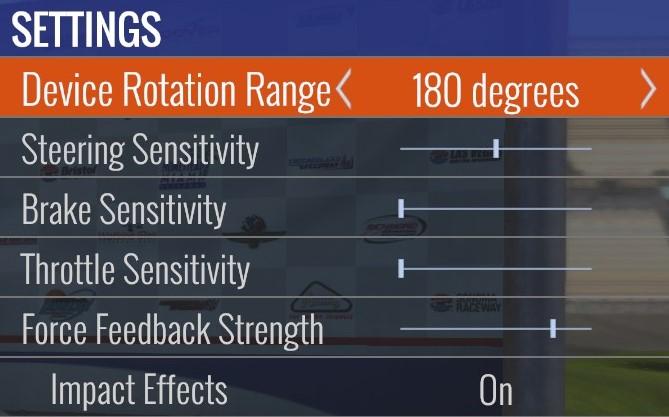 Force Feedback Settings for G29/G920.