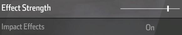 Force Feedback Settings for Dirt courses.